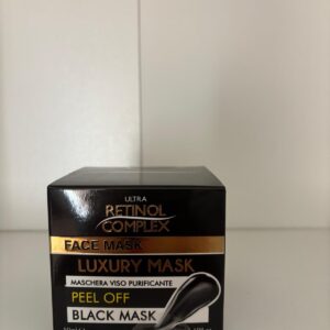 Mascarilla facial Luxury Mask black mask Retinol Complex