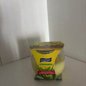 Vela de citronela Amahogar