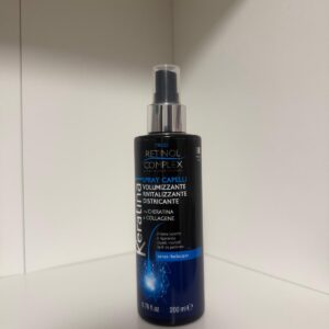 Spray voluminizante de pelo de queratina y colágeno