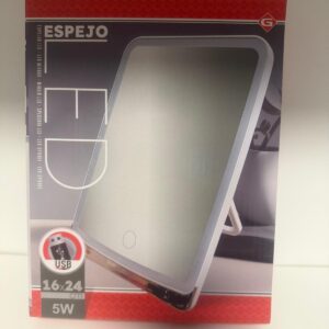 Espejo led 16x24cm 5W