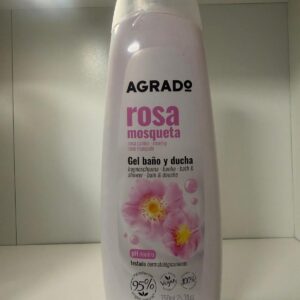 Gel de baño y ducha rosa de mosqueta Agradº