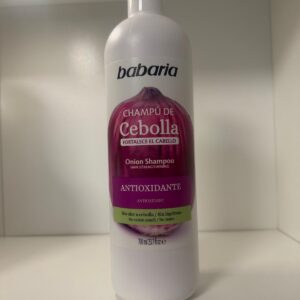 Champú de cebolla antioxidante - Babaria