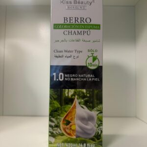 Champú tinte pelo negro natural - Berro
