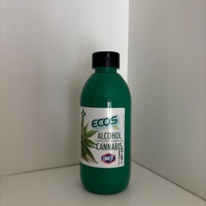 Alcohol con aceite de semillas Cannabis