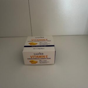 Cápsulas facial con vitamina E