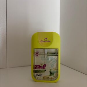 Spray para el cuerpo de citronela